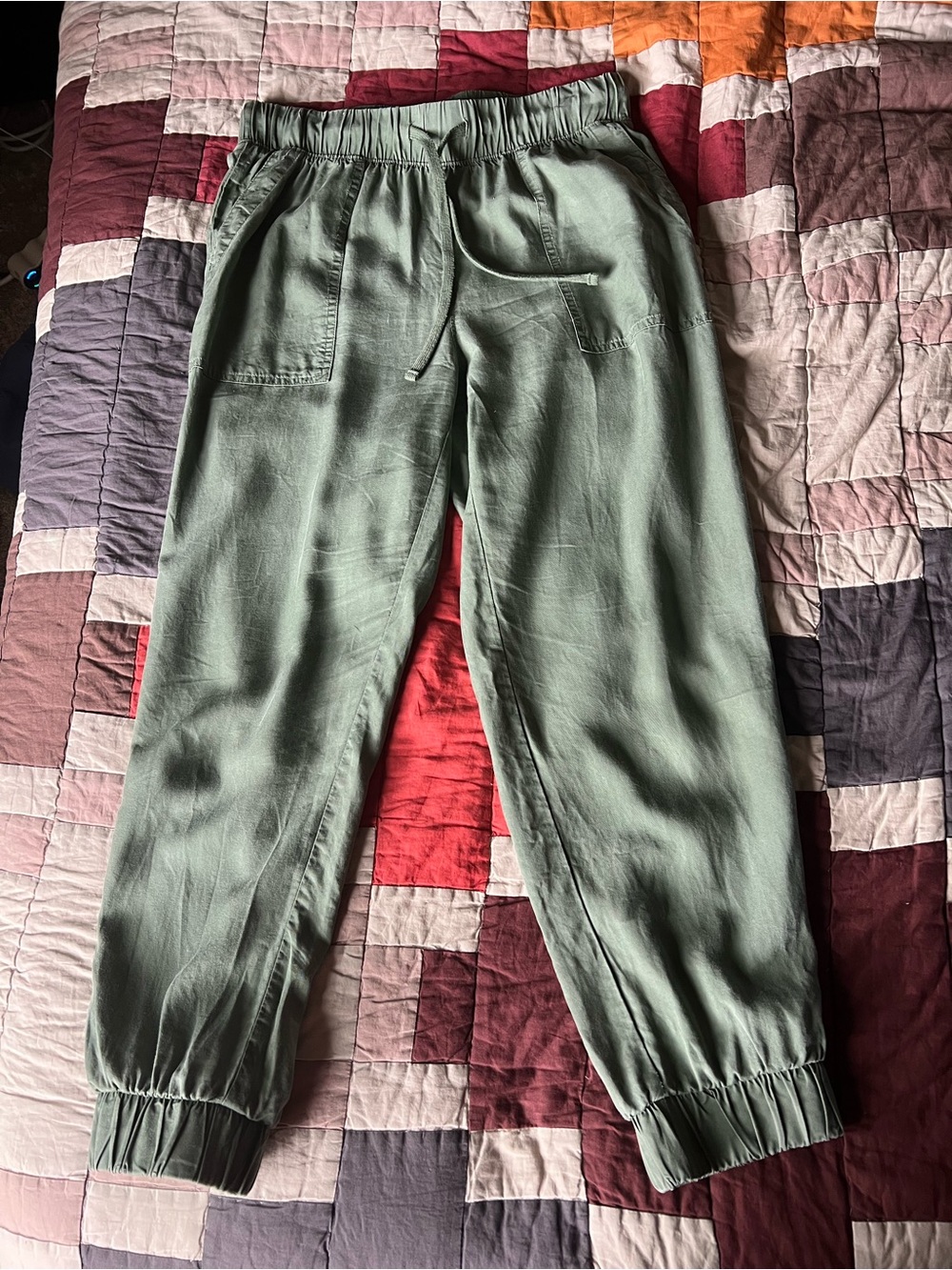 Universal Thread Olive Green Drawstring Jogger Trousers